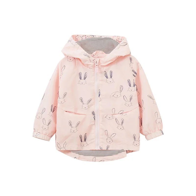 Girls' Coat Autumn New Children's Jacket Casual Children's Cartoon Hooded Windbreaker
Girls' Coat Autumn New Children's Jacket Casual Children's Cartoon Hooded Windbreaker