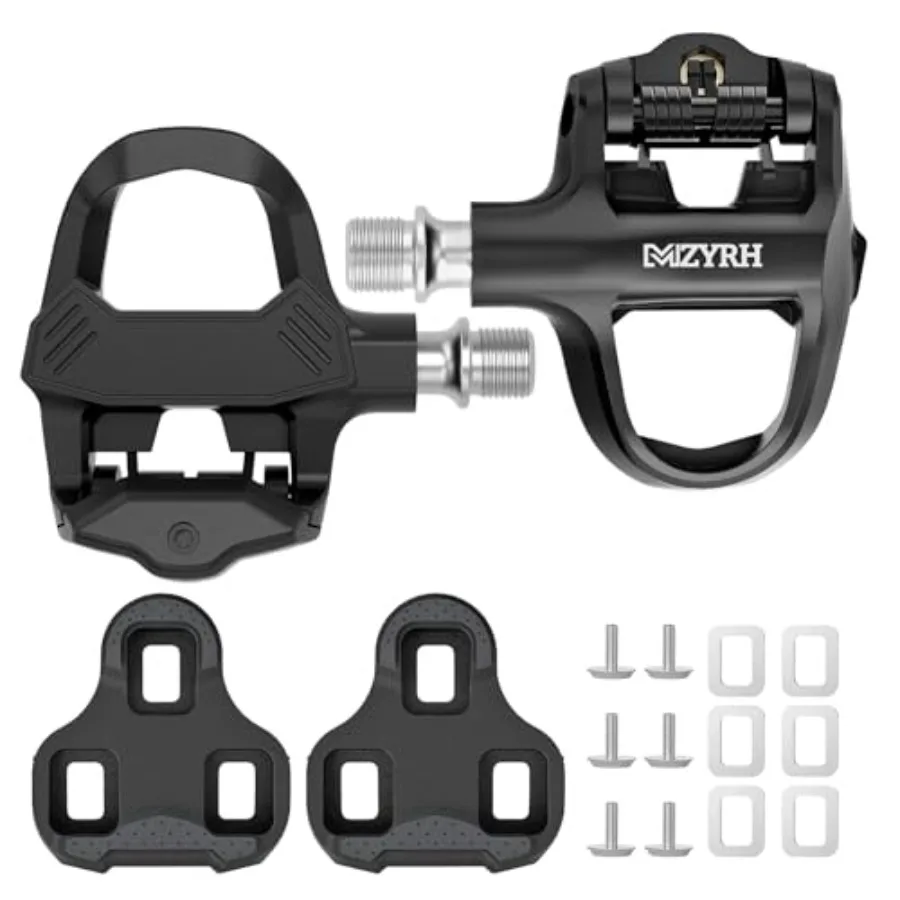 Road Bike PedalsLightweight Road Cycling Pedals Cleats Set Clipless Pedals Compatible with Look KEO System
Road Bike PedalsLightweight Road Cycling Pedals Cleats Set Clipless Pedals Compatible with Look KEO System