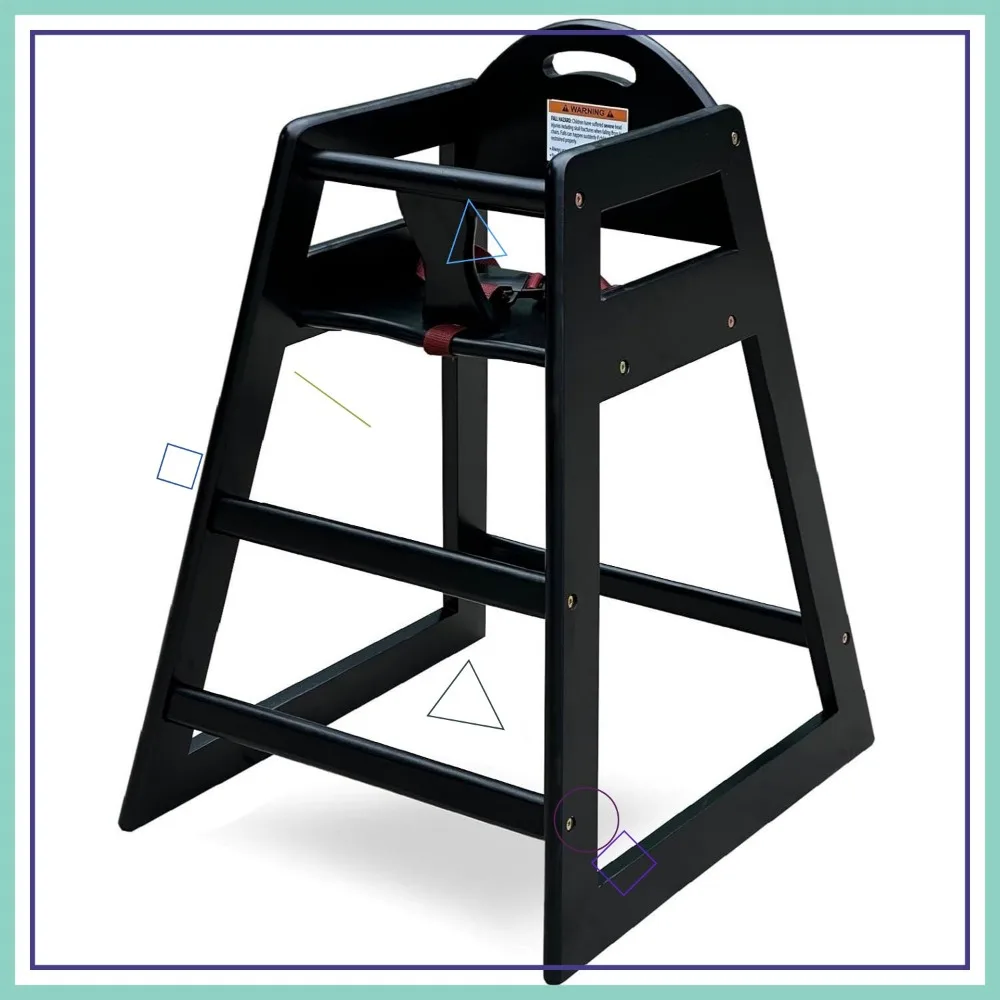 Stackable Wooden High Chair for Babies & Toddlers - Commercial Grade Solid Wood - Compact Portable Design
Stackable Wooden High Chair for Babies & Toddlers - Commercial Grade Solid Wood - Compact Portable Design