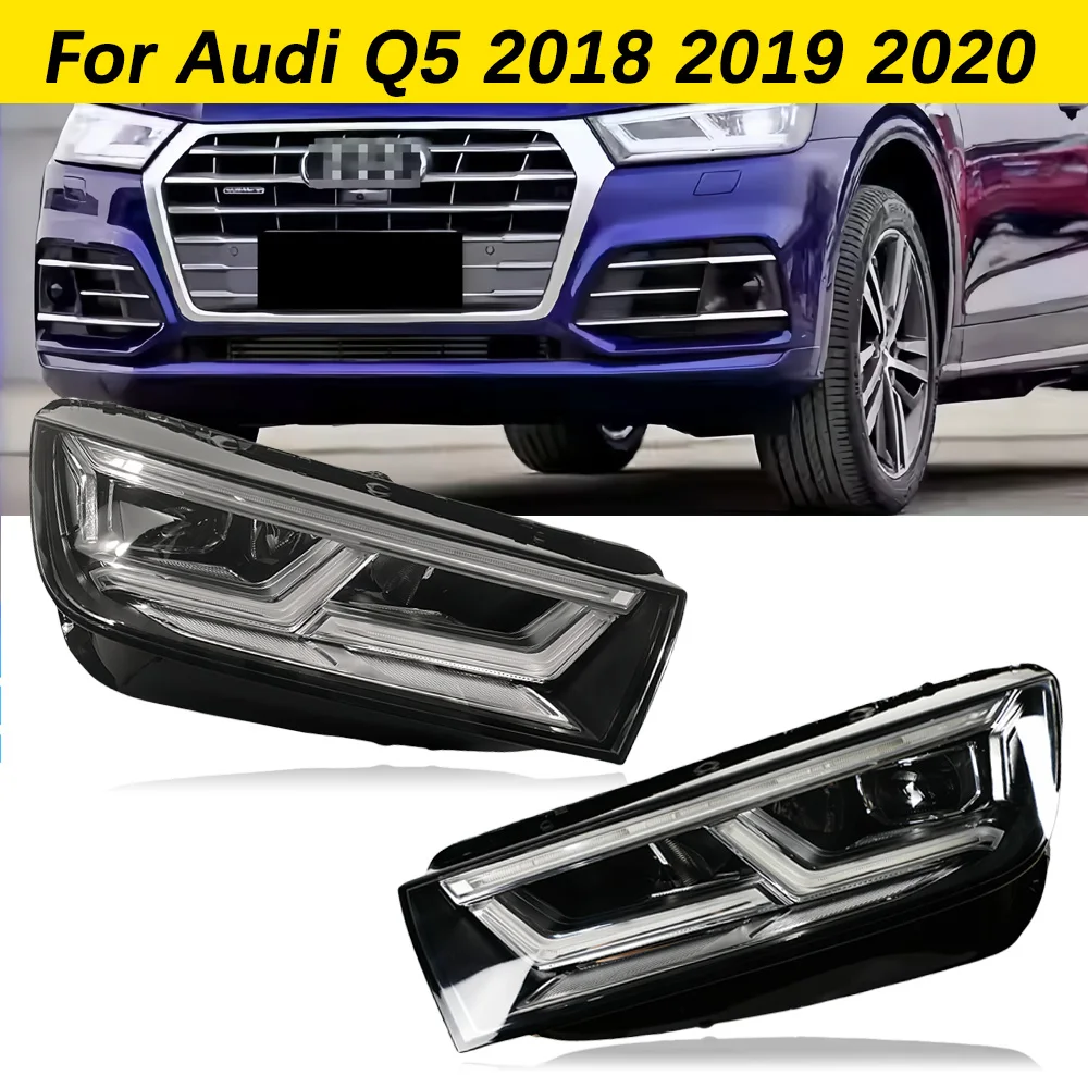 Car Front Headlamps For Audi Q5 2018 2019 2020 Led Auto Projector Headlight Assembly Led Daytime Running Drl Turn Signal Lights
Car Front Headlamps For Audi Q5 2018 2019 2020 Led Auto Projector Headlight Assembly Led Daytime Running Drl Turn Signal Lights