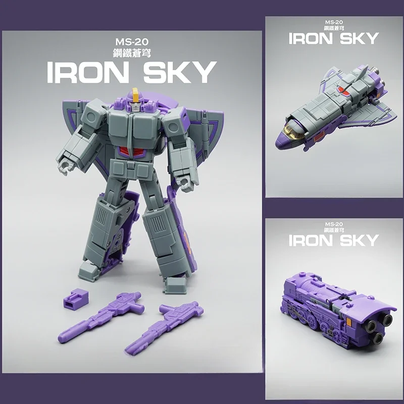 MFT Transformed MS20 MS-20 Big Train Small Proportional Pocket Three-change Warrior Mobile Robot Model Gift With Box
MFT Transformed MS20 MS-20 Big Train Small Proportional Pocket Three-change Warrior Mobile Robot Model Gift With Box
