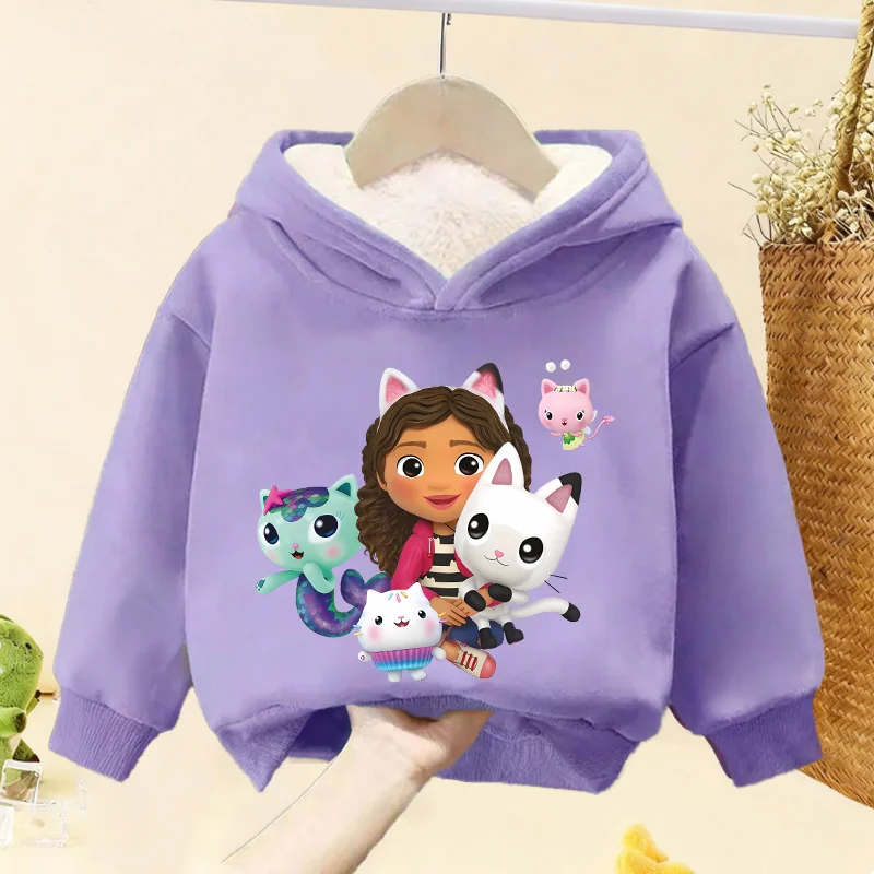 Толстовка для кукольного домика Габби для девочек, повседневная модная детская одежда в стиле аниме, теплая флисовая зимняя толстовка с капюшоном из ягненка, подарок на день рождения
Толстовка для кукольного домика Габби для девочек, повседневная модная детская одежда в стиле аниме, теплая флисовая зимняя толстовка с капюшоном из ягненка, подарок на день рождения