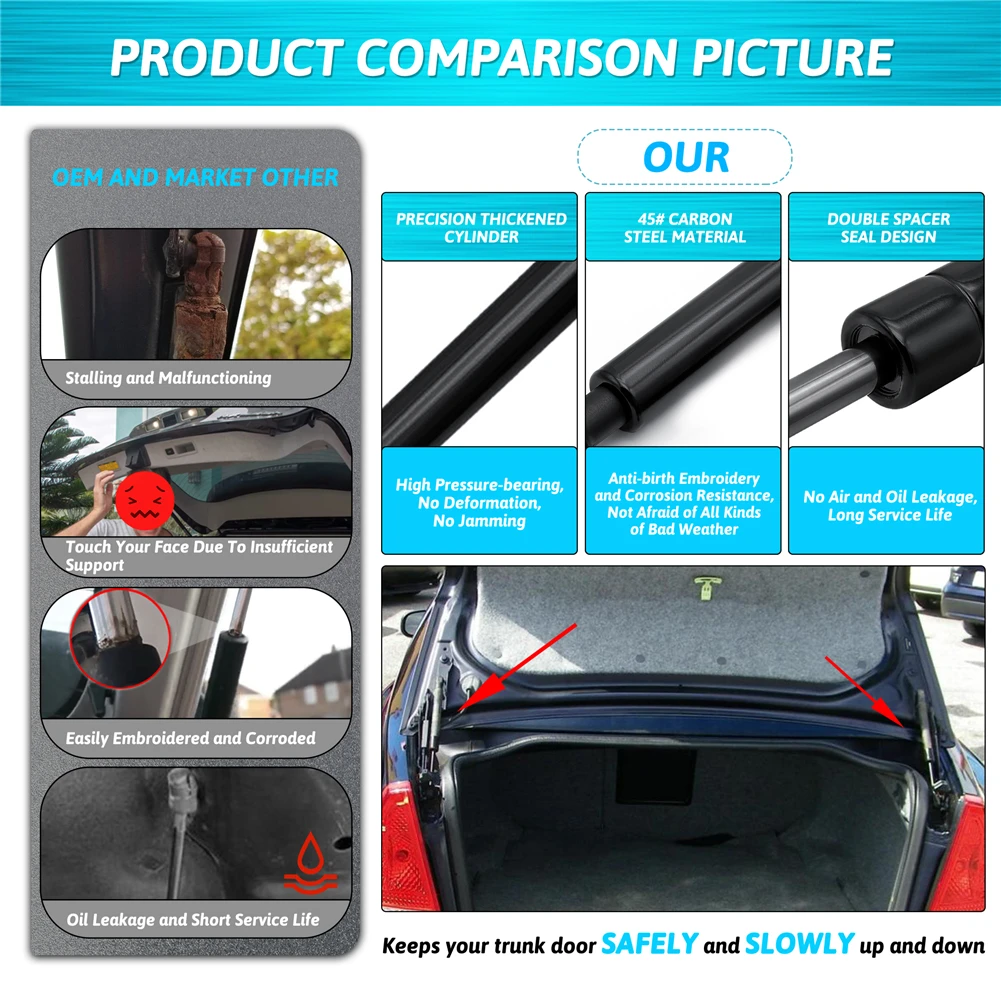 2Pcs New Car Tailgate Lift Supports Shocks Struts For Volvo S60 2001-2009 Shock absorber accessories
2Pcs New Car Tailgate Lift Supports Shocks Struts For Volvo S60 2001-2009 Shock absorber accessories