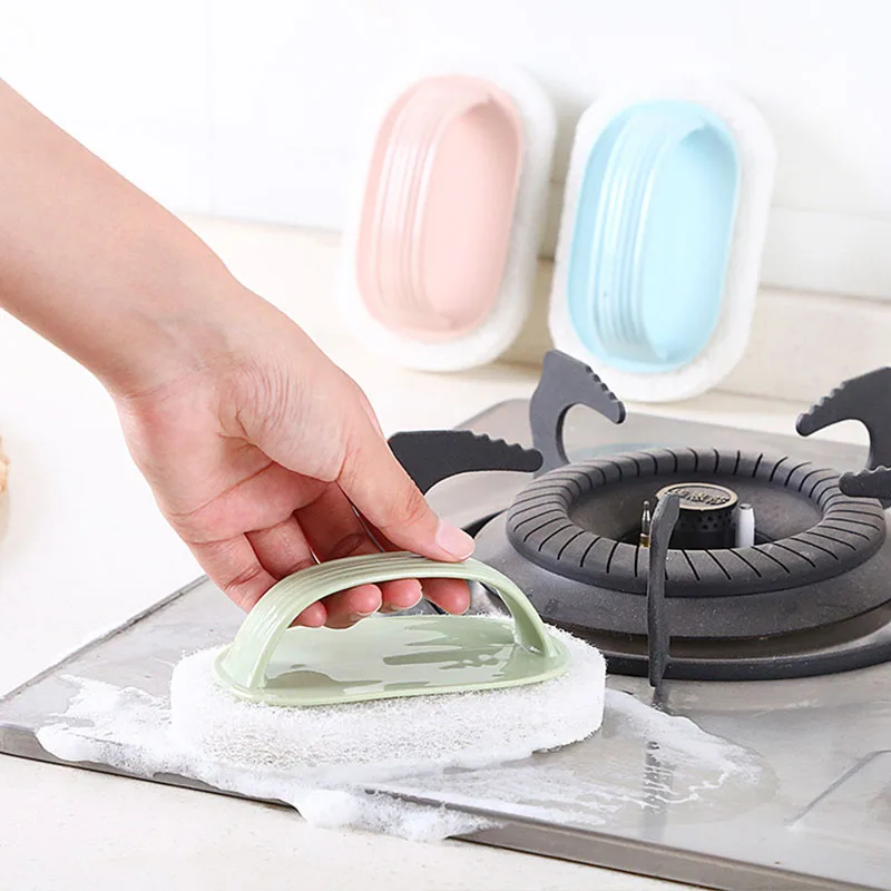 Kitchen Sponge Wipe Cleaning Brush with Handle Thickening Bathroom Tile Cleaning Sponge Household Stain Removal Cleaning Brush
Kitchen Sponge Wipe Cleaning Brush with Handle Thickening Bathroom Tile Cleaning Sponge Household Stain Removal Cleaning Brush