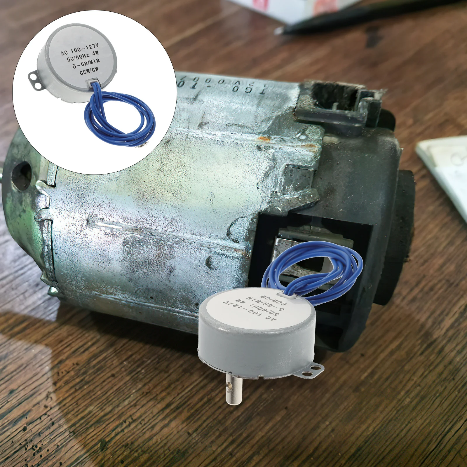 Small Undirectional Synchronous Motor Ccw Cw Slow Rotation Motor for Fan Heater Lighting Equipment Reindeer Decoration
Small Undirectional Synchronous Motor Ccw Cw Slow Rotation Motor for Fan Heater Lighting Equipment Reindeer Decoration