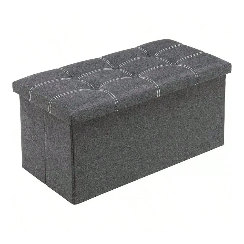 Folding Storage Ottoman Bench, Footrest Couch For Living Room, 30 Inch Storage Bench With Padded Seat For Bedroom Hallway, Hold
Folding Storage Ottoman Bench, Footrest Couch For Living Room, 30 Inch Storage Bench With Padded Seat For Bedroom Hallway, Hold
