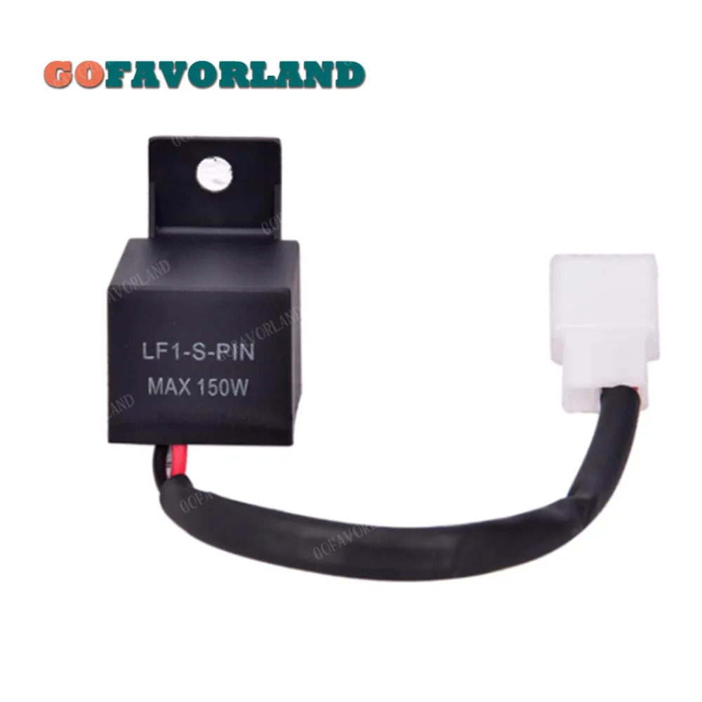 2pin Hyper Flasher Light LED Blinker Flasher Relay Electronic Indicator Signal Bulb For Honda for Kawasaki for Suzuki for Yamaha
2pin Hyper Flasher Light LED Blinker Flasher Relay Electronic Indicator Signal Bulb For Honda for Kawasaki for Suzuki for Yamaha