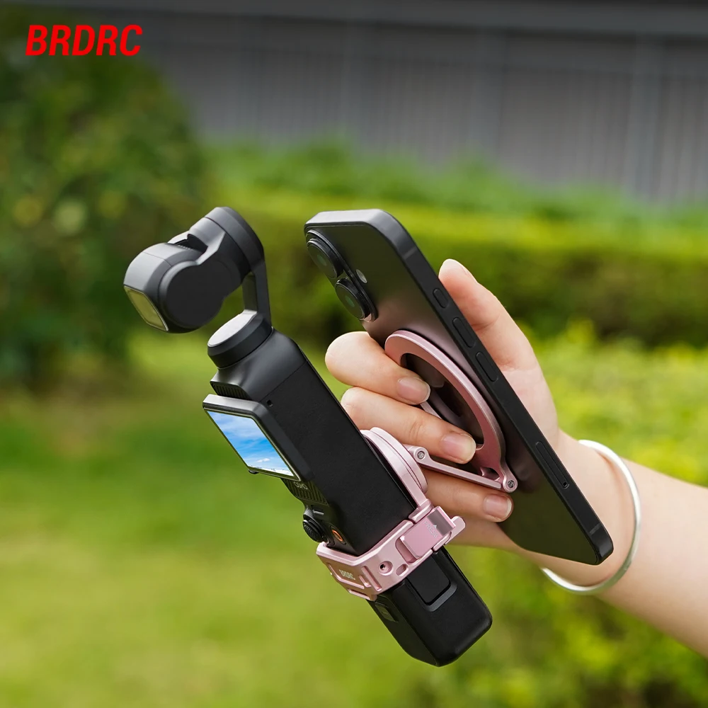 BRDRC Magnetic Stand Holder for DJI Pocket 3 Teleprompter Bracket Mount Live Streaming Expansion Adapter Photography Accessory
BRDRC Magnetic Stand Holder for DJI Pocket 3 Teleprompter Bracket Mount Live Streaming Expansion Adapter Photography Accessory