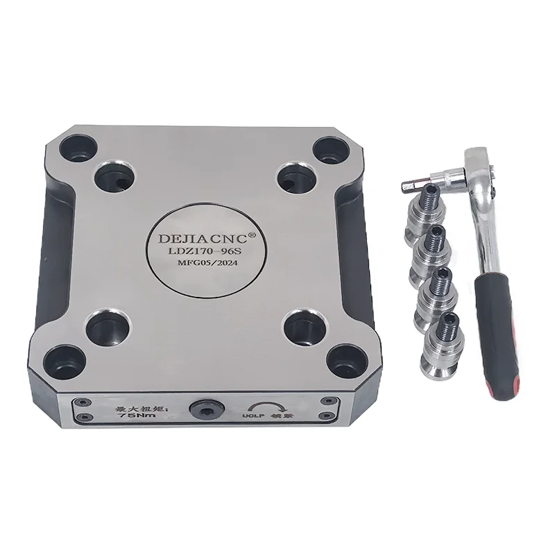 LDZ170-96S Quick Change zero Point Position System for 96 mm Hole Spacing Self Centering Vise
LDZ170-96S Quick Change zero Point Position System for 96 mm Hole Spacing Self Centering Vise