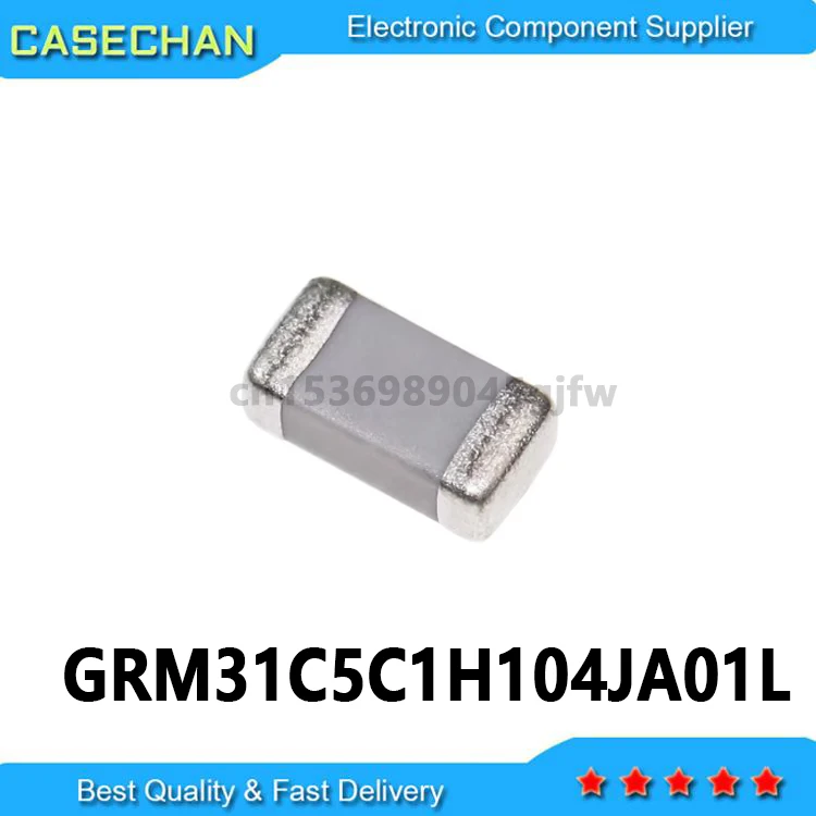 2000 шт./лот, новые и оригинальные 1206 104J GRM31C5C1H104JA01L 100 нФ 5% 50 В NPO/COG SMD
2000 шт./лот, новые и оригинальные 1206 104J GRM31C5C1H104JA01L 100 нФ 5% 50 В NPO/COG SMD