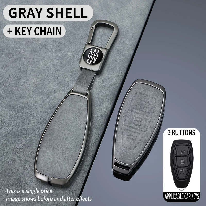 Leather Zinc Alloy Car Key Case Cover Shell Fob For Ford Fiesta Focus 3 4 Mondeo Ecosport Kuga Focus ST Interior Accessories
Leather Zinc Alloy Car Key Case Cover Shell Fob For Ford Fiesta Focus 3 4 Mondeo Ecosport Kuga Focus ST Interior Accessories