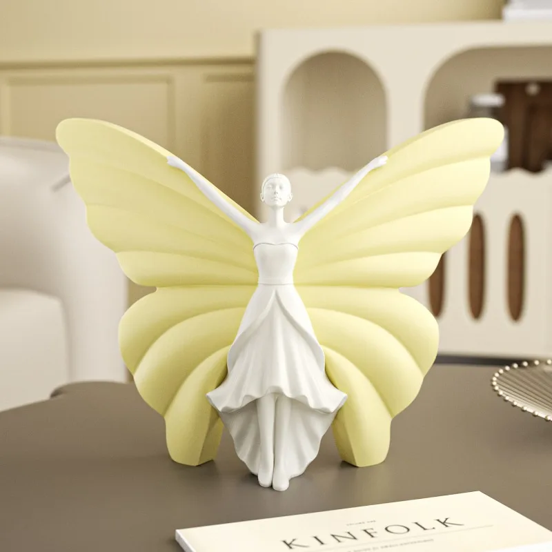 Creative Resin Butterfly Girl Art Sculpture Ornaments Living Room Wine Cabinet TV Cabinet statue Display Crafts Birthday Gifts
Creative Resin Butterfly Girl Art Sculpture Ornaments Living Room Wine Cabinet TV Cabinet statue Display Crafts Birthday Gifts
