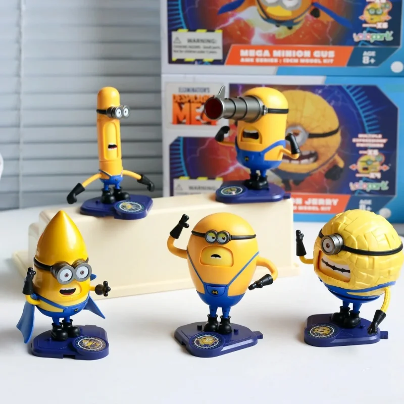 Yolopark Genuine Yellow Minion 4-Amk Series Mega Minion Mel Jerry Dave Gus Tim Model Kit Игрушка в подарок Забавный для мальчиков и девочек
Yolopark Genuine Yellow Minion 4-Amk Series Mega Minion Mel Jerry Dave Gus Tim Model Kit Игрушка в подарок Забавный для мальчиков и девочек