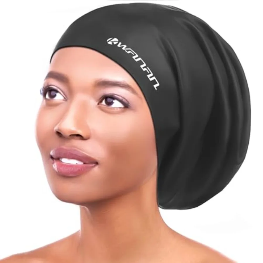 Extra Large Silicone Swim Cap for Long Hair and Protective Styles Waterproof Swimming Cap for Men and Women with Dreadlocks, We
Extra Large Silicone Swim Cap for Long Hair and Protective Styles Waterproof Swimming Cap for Men and Women with Dreadlocks, We