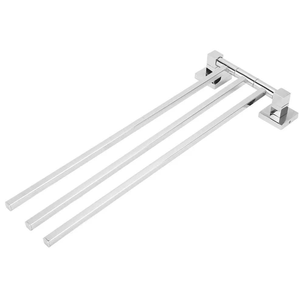 Durable Stainless Steel Towel Rack Rotatable Space Saving Towel Bar Silver Wall Mounted Towel Holder Home Supplies
Durable Stainless Steel Towel Rack Rotatable Space Saving Towel Bar Silver Wall Mounted Towel Holder Home Supplies