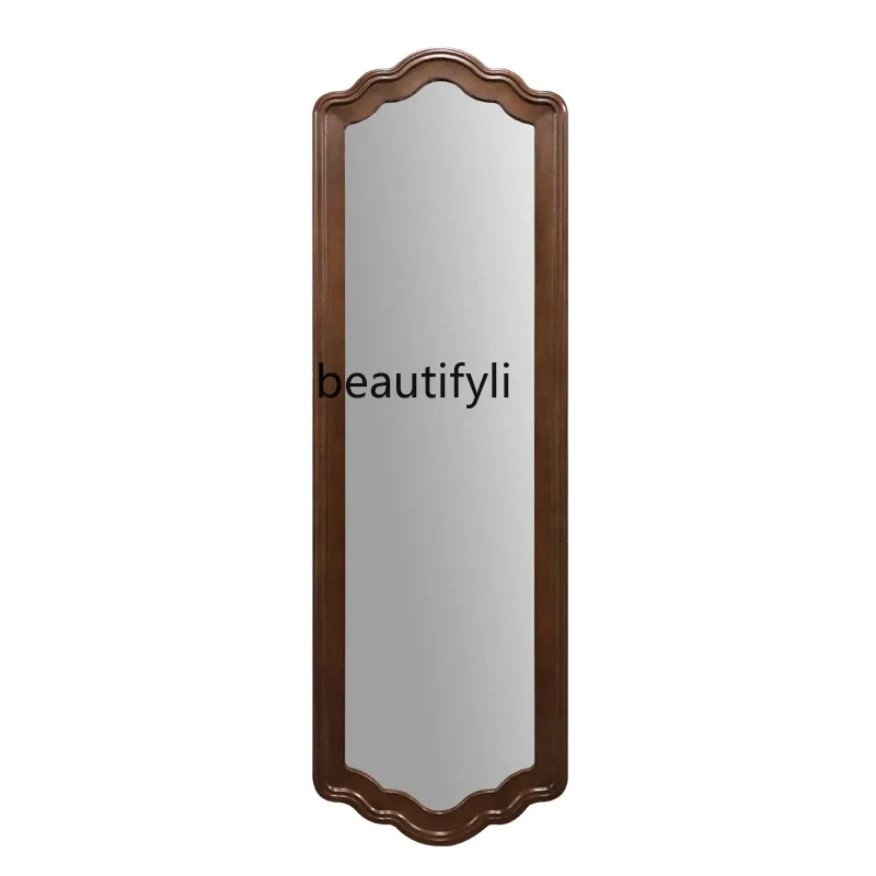 American-Style Solid Wood Full Body Wall Hanging Home Decoration Hallway Mirror Retro Wall Hanging Dressing Mirror
American-Style Solid Wood Full Body Wall Hanging Home Decoration Hallway Mirror Retro Wall Hanging Dressing Mirror