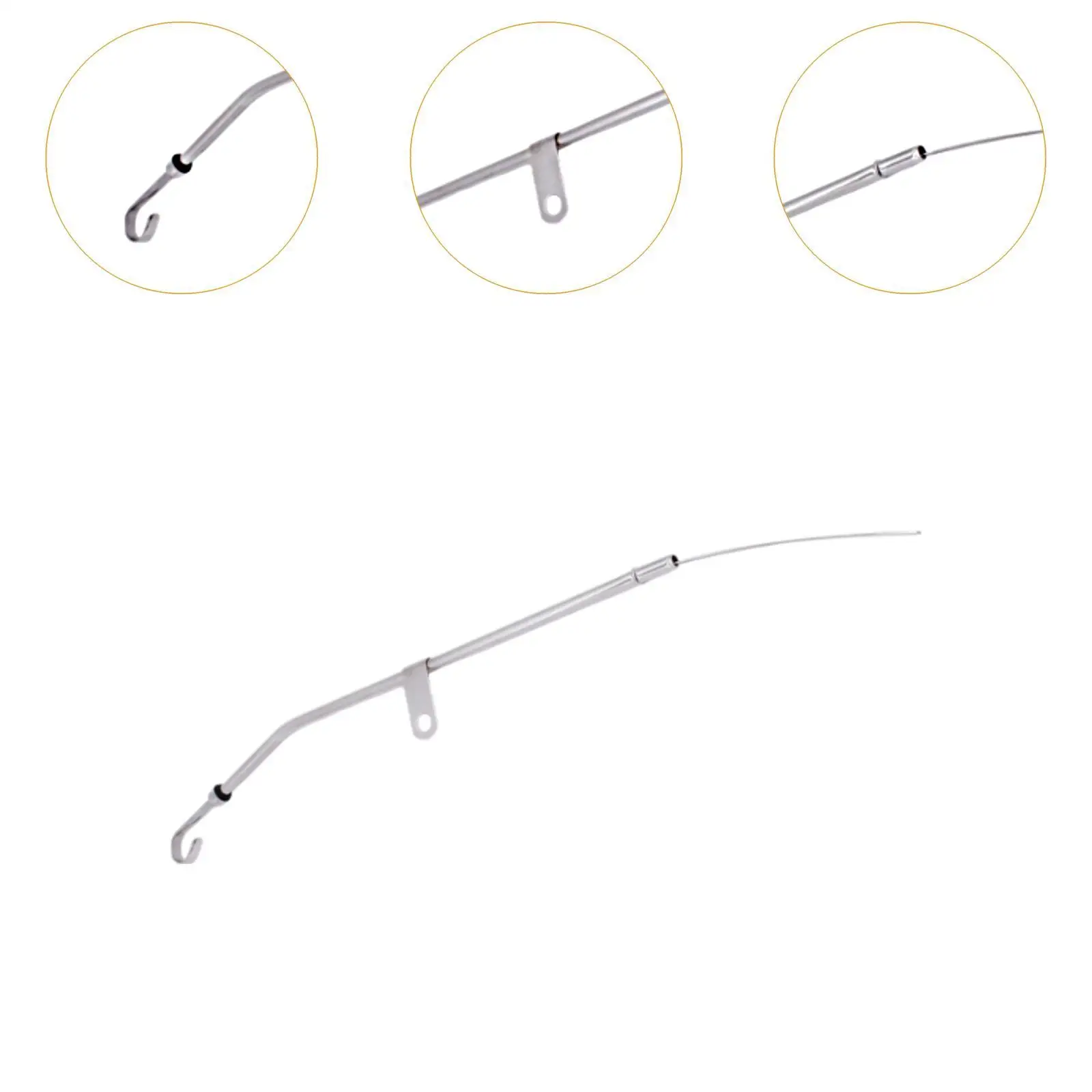 Automotive Flexible Engine Oil Dipstick Rod Replaces for Dodge Chrysler Plymouth 361 383 440 Steel Chrome Part
Automotive Flexible Engine Oil Dipstick Rod Replaces for Dodge Chrysler Plymouth 361 383 440 Steel Chrome Part