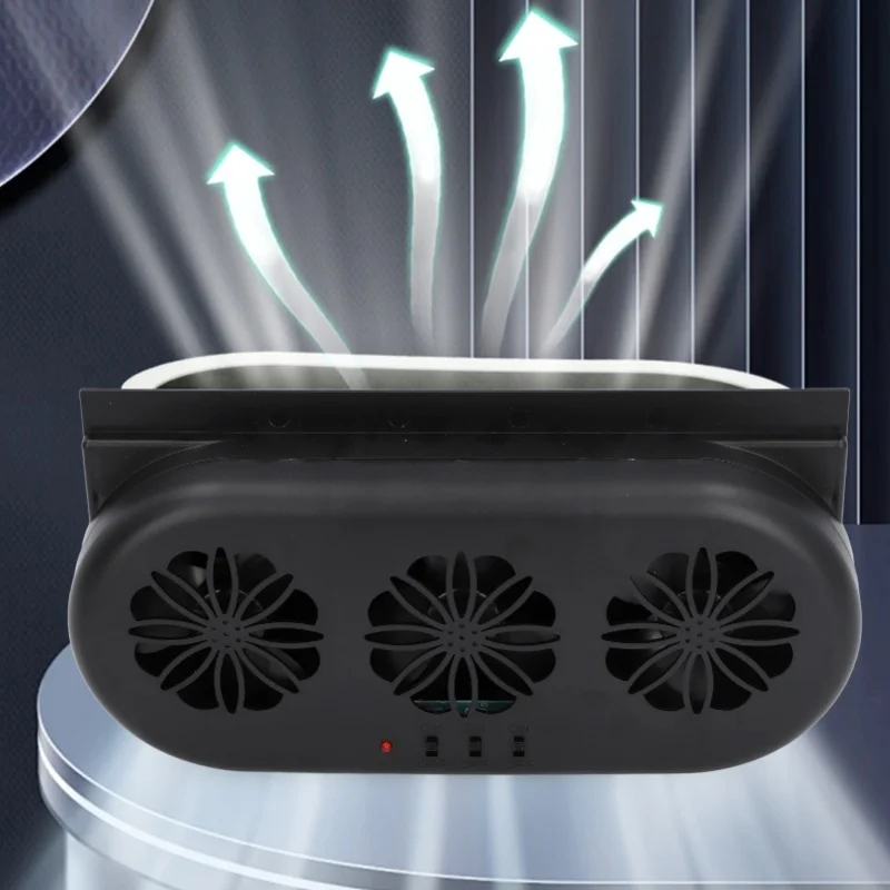 3 Fans USB Powered Car Exhaust Fan For Quick Cooling And OUpgradedor Removal Universal Vehicle Window Vent Fan For Auto Interior
3 Fans USB Powered Car Exhaust Fan For Quick Cooling And OUpgradedor Removal Universal Vehicle Window Vent Fan For Auto Interior