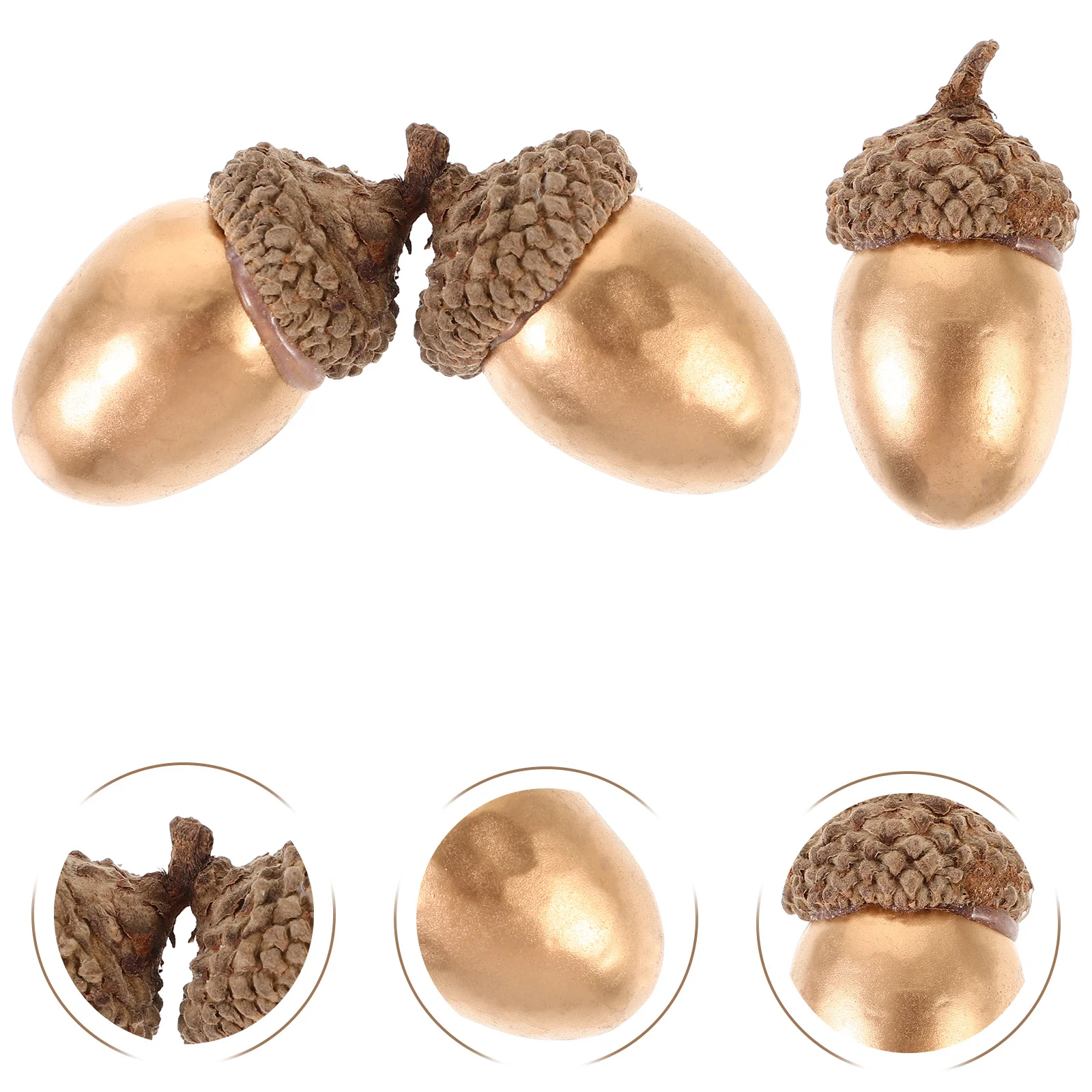 40pcs Simulation Acorn Decorative Ornaments Fine Material Fall Harvest Scene Home Office Christmas Tree Diy Crafts Wreath Making
40pcs Simulation Acorn Decorative Ornaments Fine Material Fall Harvest Scene Home Office Christmas Tree Diy Crafts Wreath Making