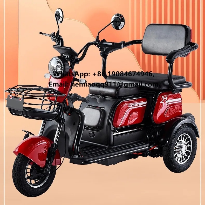 Electric Tricycle - Adult Personal Transportation Vehicle
Electric Tricycle - Adult Personal Transportation Vehicle