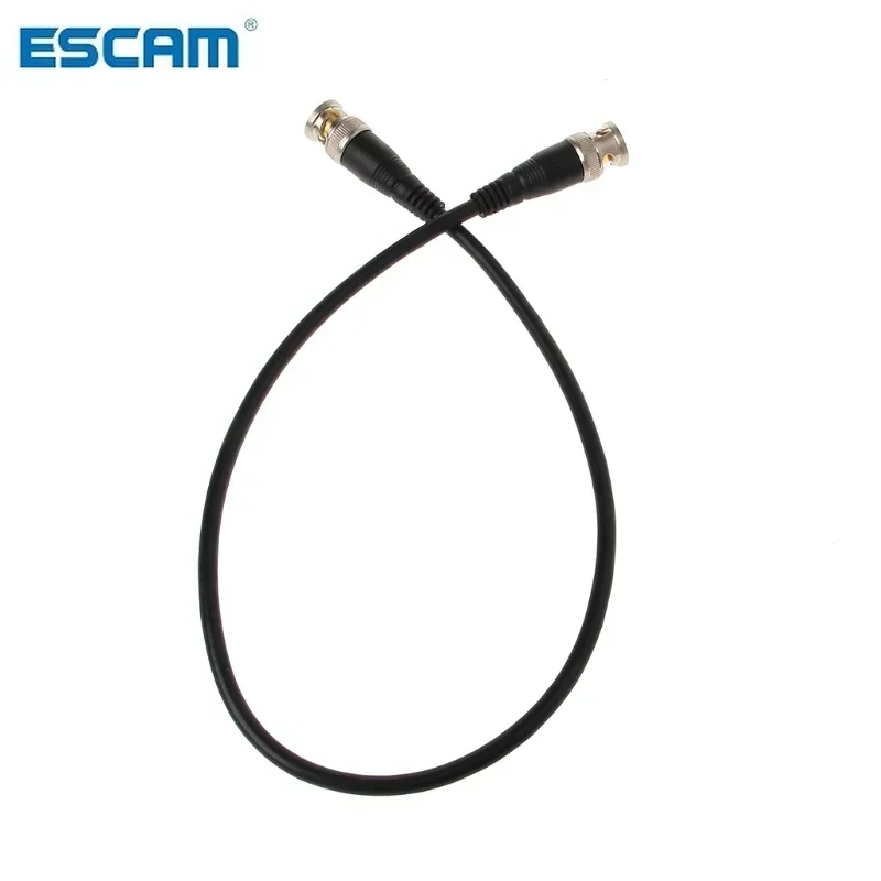 ESCAM BNC Male To Male Nickel Plating Straight Crimp RG58 Pigtail Adapter Cable 0.5m
ESCAM BNC Male To Male Nickel Plating Straight Crimp RG58 Pigtail Adapter Cable 0.5m