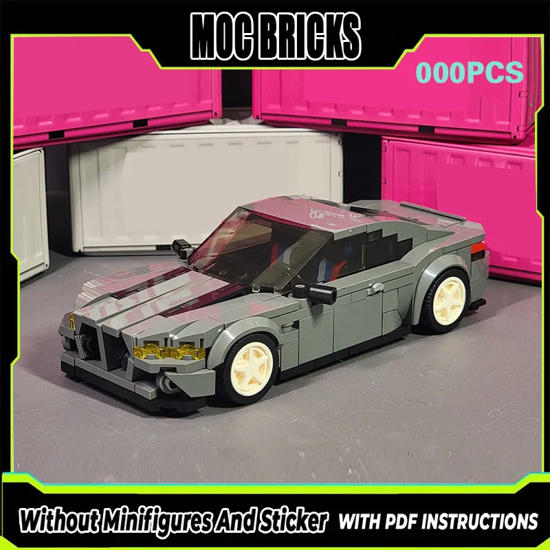 Модель гоночного автомобиля MOC, конструктор M4 Double-Door Coupe, модульная технология, подарки, праздничный набор для сборки, детские игрушки
Модель гоночного автомобиля MOC, конструктор M4 Double-Door Coupe, модульная технология, подарки, праздничный набор для сборки, детские игрушки