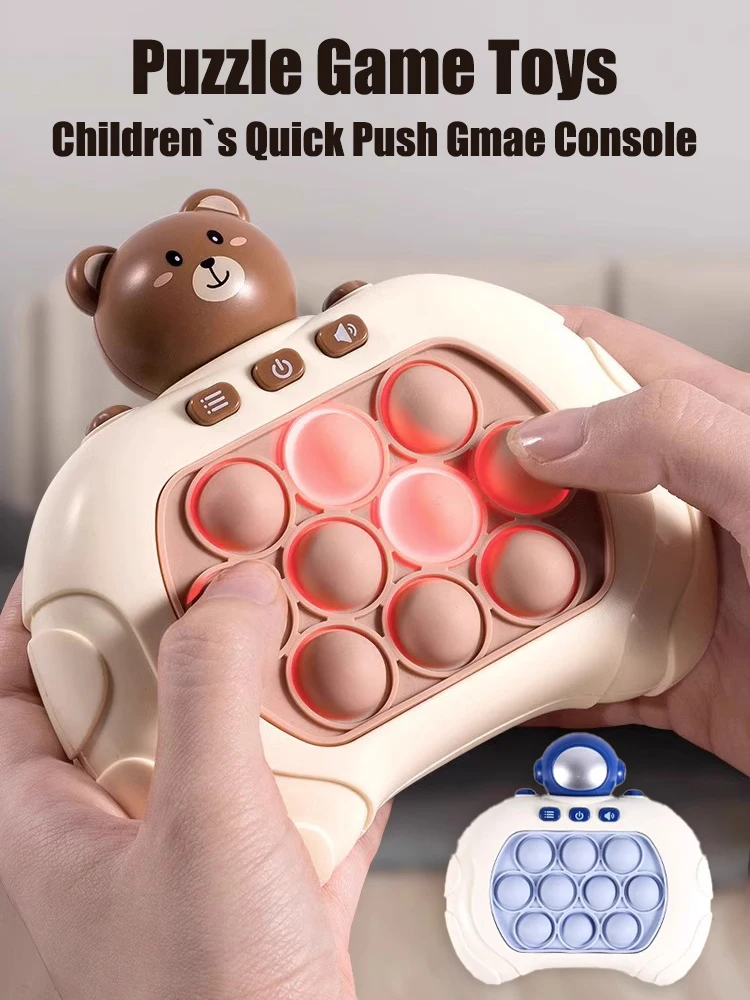 Игровой автомат Pop Quick Push Bubbles, детский мультфильм, забавные игрушки Whac-A-Mole, антистрессовая сенсорная игрушка-пузырь, детский подарок
Игровой автомат Pop Quick Push Bubbles, детский мультфильм, забавные игрушки Whac-A-Mole, антистрессовая сенсорная игрушка-пузырь, детский подарок