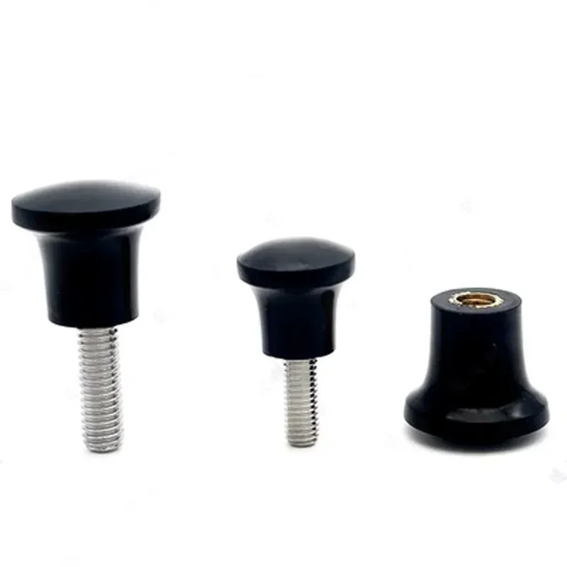 yoXIwuOH 1Pcs M10 Mushroom type Knob bakelite Round Plastic head 40mm OD handle stainless steel Hand screw bolt Length 60mm-100m
yoXIwuOH 1Pcs M10 Mushroom type Knob bakelite Round Plastic head 40mm OD handle stainless steel Hand screw bolt Length 60mm-100m