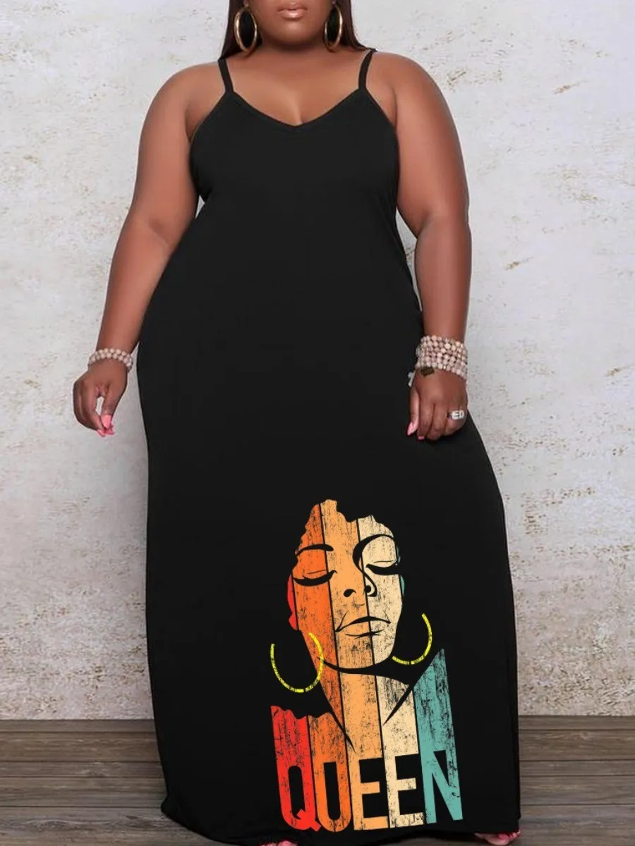 LW Plus Size Women's Dress Figure Print Cami Loose Dress Cami Dresses Summer Backless Maxi Dress summer beach Party Dresses
LW Plus Size Women's Dress Figure Print Cami Loose Dress Cami Dresses Summer Backless Maxi Dress summer beach Party Dresses
