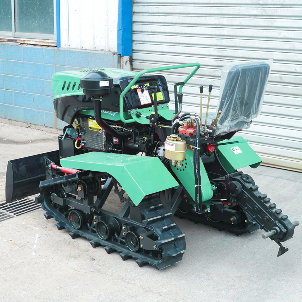 Tractors Remote-controlled Cultivator Crawler Rotary Tiller Mini Crawler Tractor
Tractors Remote-controlled Cultivator Crawler Rotary Tiller Mini Crawler Tractor