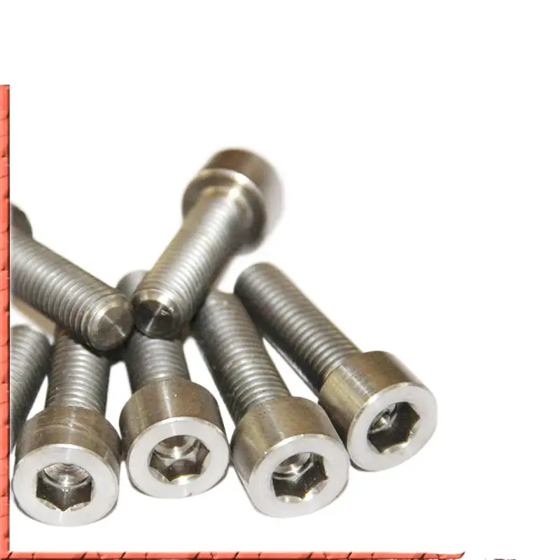 50pcs/lot Din912 GR2 M1.6x3-M1.6x10 Pure Titanium Micro Small Screw Hexagon Socket Cap Screw Cylinder Head Hexagon Screw
50pcs/lot Din912 GR2 M1.6x3-M1.6x10 Pure Titanium Micro Small Screw Hexagon Socket Cap Screw Cylinder Head Hexagon Screw