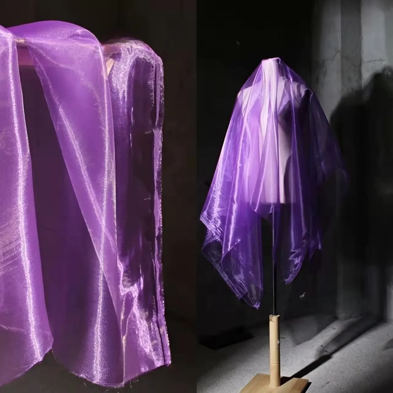 Shiny Gauze Iridescent Organza Fabric Sewing Material Dress Stage Wedding Decor Voile Transparent 150cm Sold By the Meter
Shiny Gauze Iridescent Organza Fabric Sewing Material Dress Stage Wedding Decor Voile Transparent 150cm Sold By the Meter