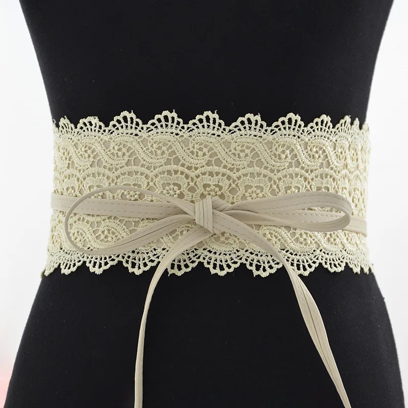 PU Leather Wide Waist Belt Women Boho Bow Lace Corset Girdle Wedding Dress Skirt Decorative Waistband Accessory
PU Leather Wide Waist Belt Women Boho Bow Lace Corset Girdle Wedding Dress Skirt Decorative Waistband Accessory