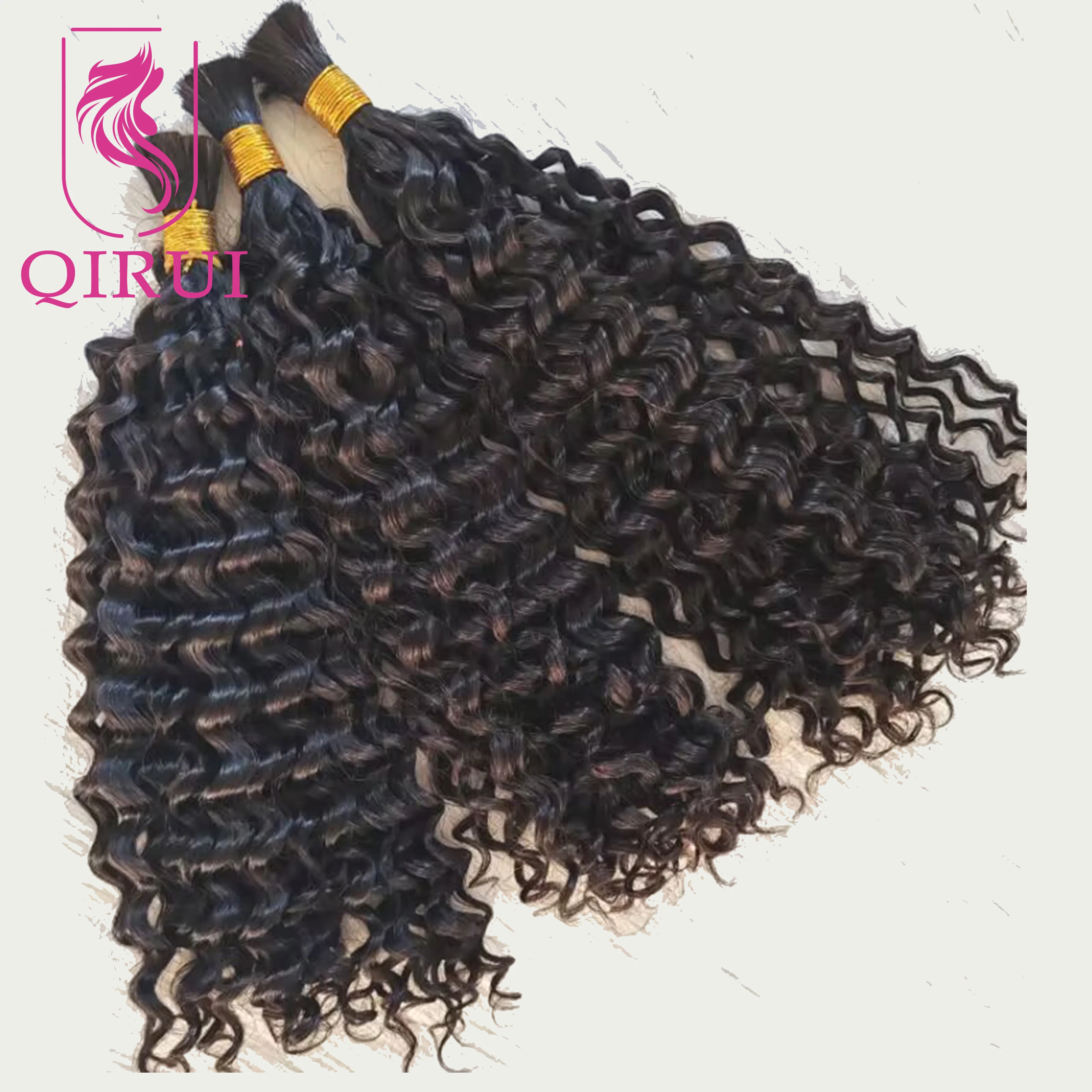 Bulk Hair For Braiding Human Hair Deep Wave Braids Hair Double Drawn Full End Bulk Human Hair Extensions 1/2/3Bundles No Weft
Bulk Hair For Braiding Human Hair Deep Wave Braids Hair Double Drawn Full End Bulk Human Hair Extensions 1/2/3Bundles No Weft