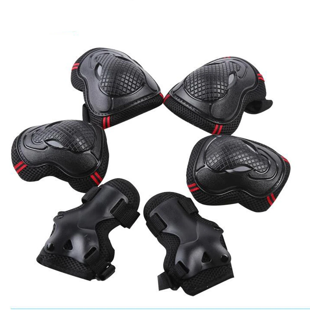 Scooter Protective Gear Skateboard Knee Pads Wrist Guard Skating Roller Perspiration-absorbing Kids for 
Scooter Protective Gear Skateboard Knee Pads Wrist Guard Skating Roller Perspiration-absorbing Kids for