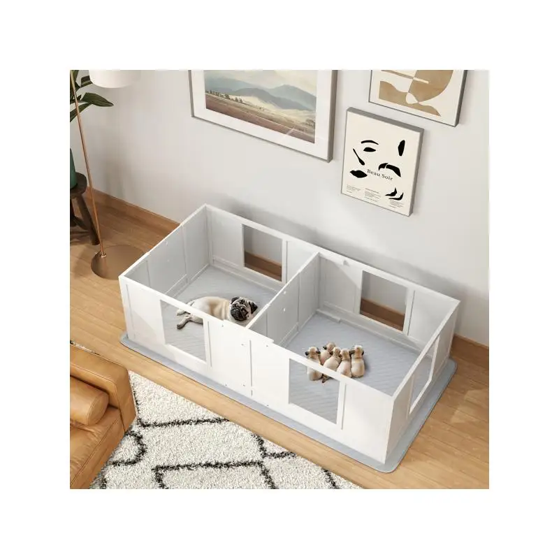 Питомник для собак — без доставки выходных, прочный и просторный домашний/наружный домик для домашних животных для комфорта и безопасности, идеально подходит для различных собак
Питомник для собак — без доставки выходных, прочный и просторный домашний/наружный домик для домашних животных для комфорта и безопасности, идеально подходит для различных собак