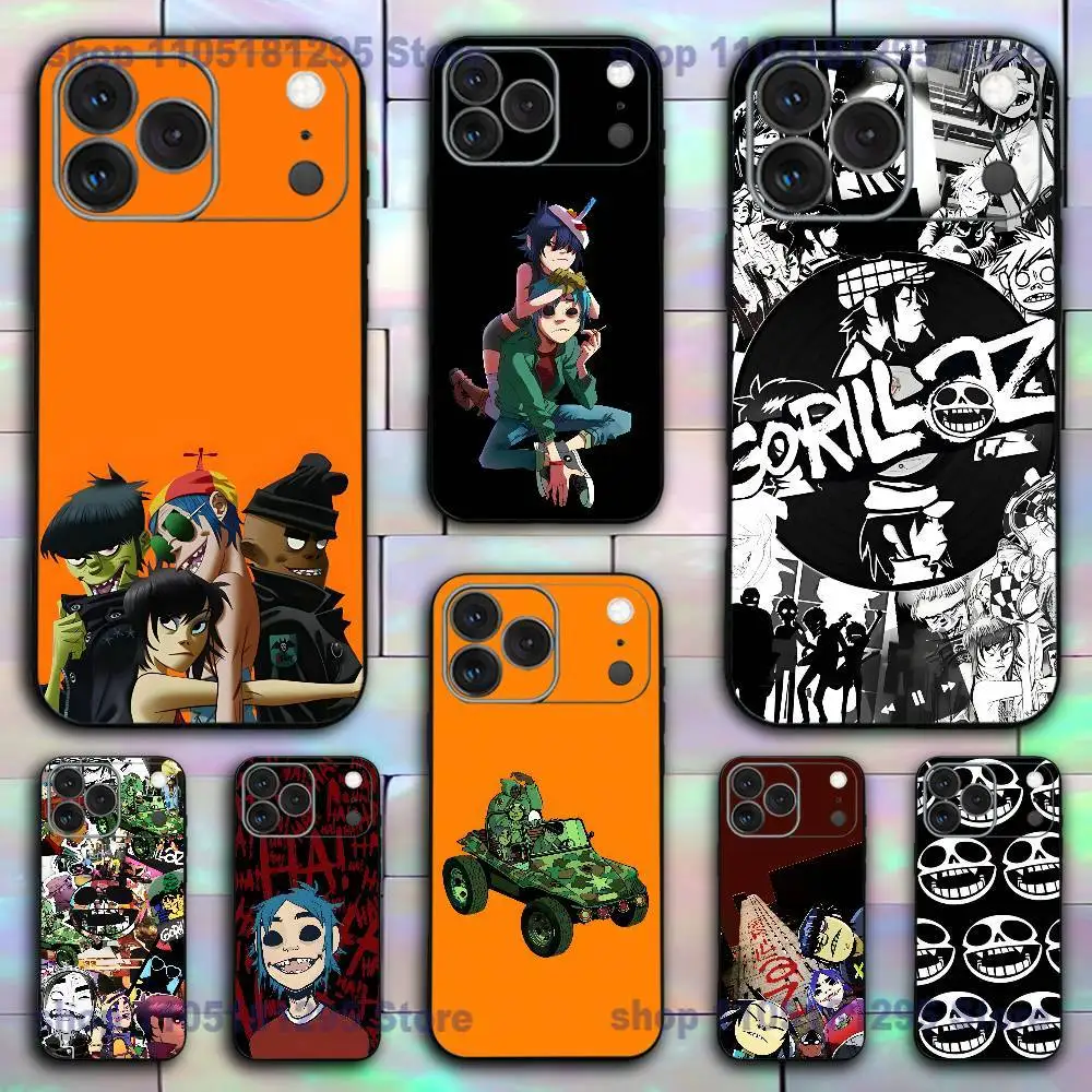 G-Gorillaz Rock Band Cartoon For iPhone 17,16,15,14,13,12,11,Pro,X,XS,Max,XR,Plus,Mini Soft Silicone Phone Case Black Shockproof
G-Gorillaz Rock Band Cartoon For iPhone 17,16,15,14,13,12,11,Pro,X,XS,Max,XR,Plus,Mini Soft Silicone Phone Case Black Shockproof