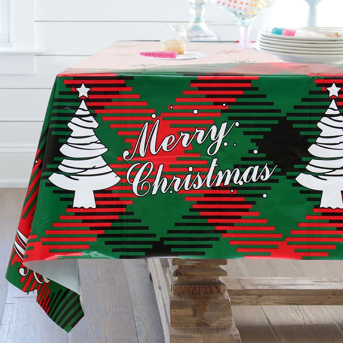 Christmas Tree PE Tablecloth Christmas Decoration for Home 2024 Christmas Tree Table Cover Xmas Ornament New Year Gift 2025 
Christmas Tree PE Tablecloth Christmas Decoration for Home 2024 Christmas Tree Table Cover Xmas Ornament New Year Gift 2025