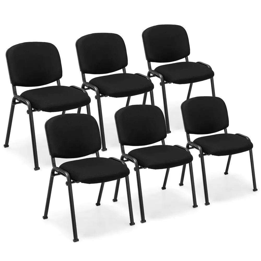 Waiting Room Chairs Set of 6, Stackable Conference Chairs with Upholstered Seat amp Back, Ergonomic Office Guest Reception Chai
Waiting Room Chairs Set of 6, Stackable Conference Chairs with Upholstered Seat amp Back, Ergonomic Office Guest Reception Chai