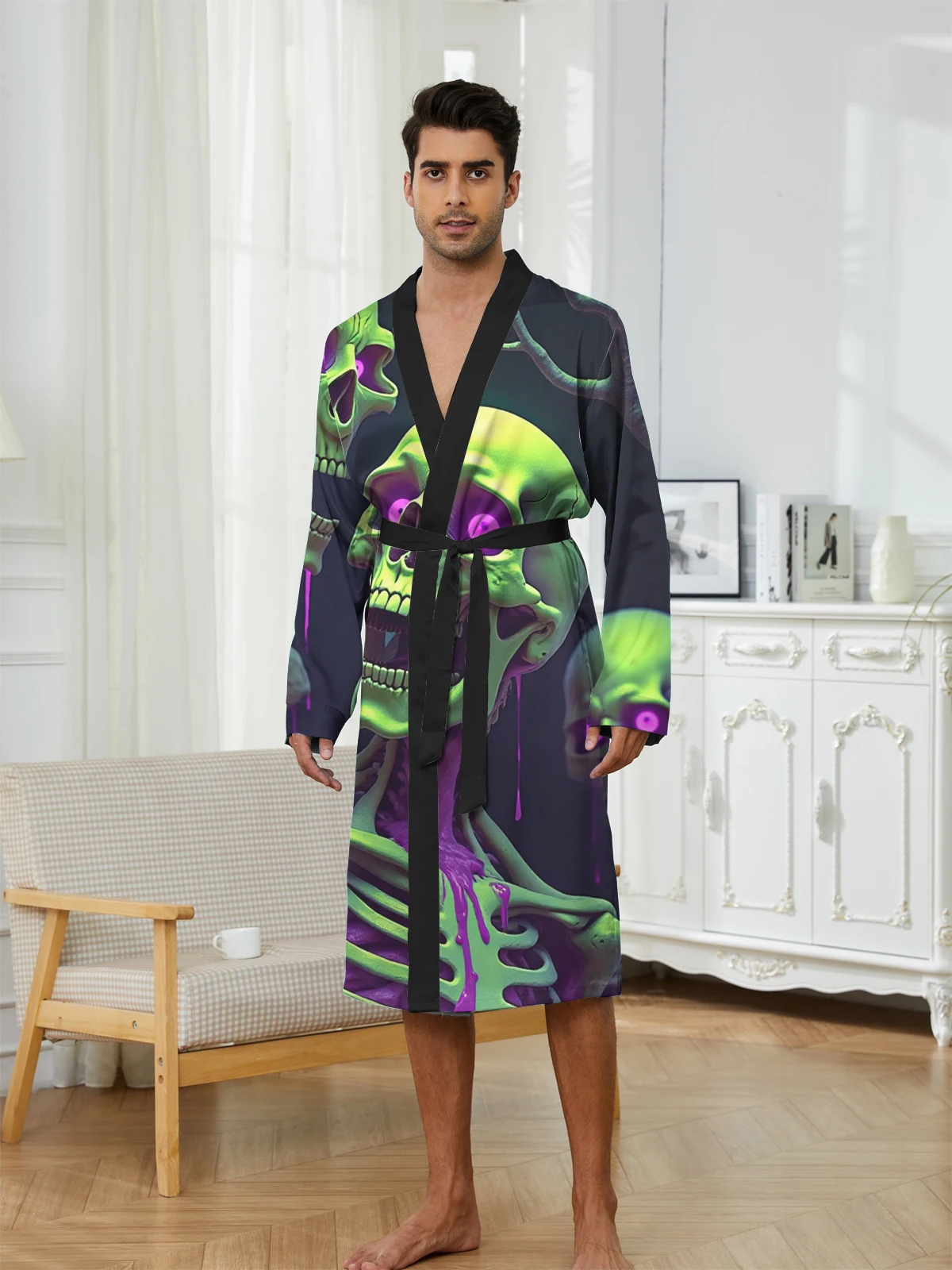 1pcs Men's Robes 2026 Spring/Summer Funny pajamas Robes Shower robe Bathrobe man Breathable 3D Printed Graphic Sleepwear
1pcs Men's Robes 2026 Spring/Summer Funny pajamas Robes Shower robe Bathrobe man Breathable 3D Printed Graphic Sleepwear