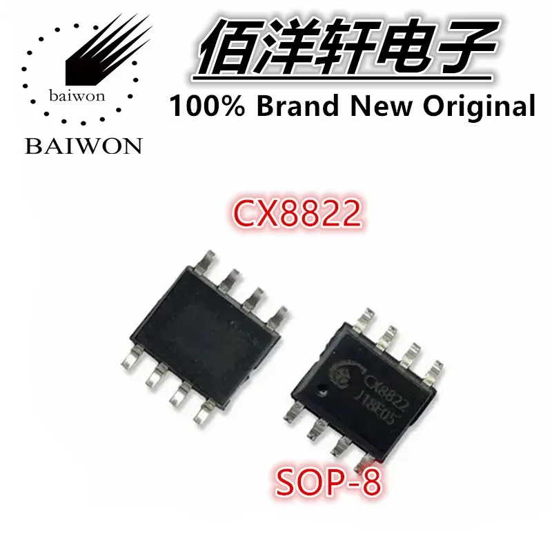 5PCS CX8822 CX8823 CX8824 CX8825 SOP-8 Power - Car Charging Solution IC Chip CX8822 CX8823 CX8824 CX8825
5PCS CX8822 CX8823 CX8824 CX8825 SOP-8 Power - Car Charging Solution IC Chip CX8822 CX8823 CX8824 CX8825