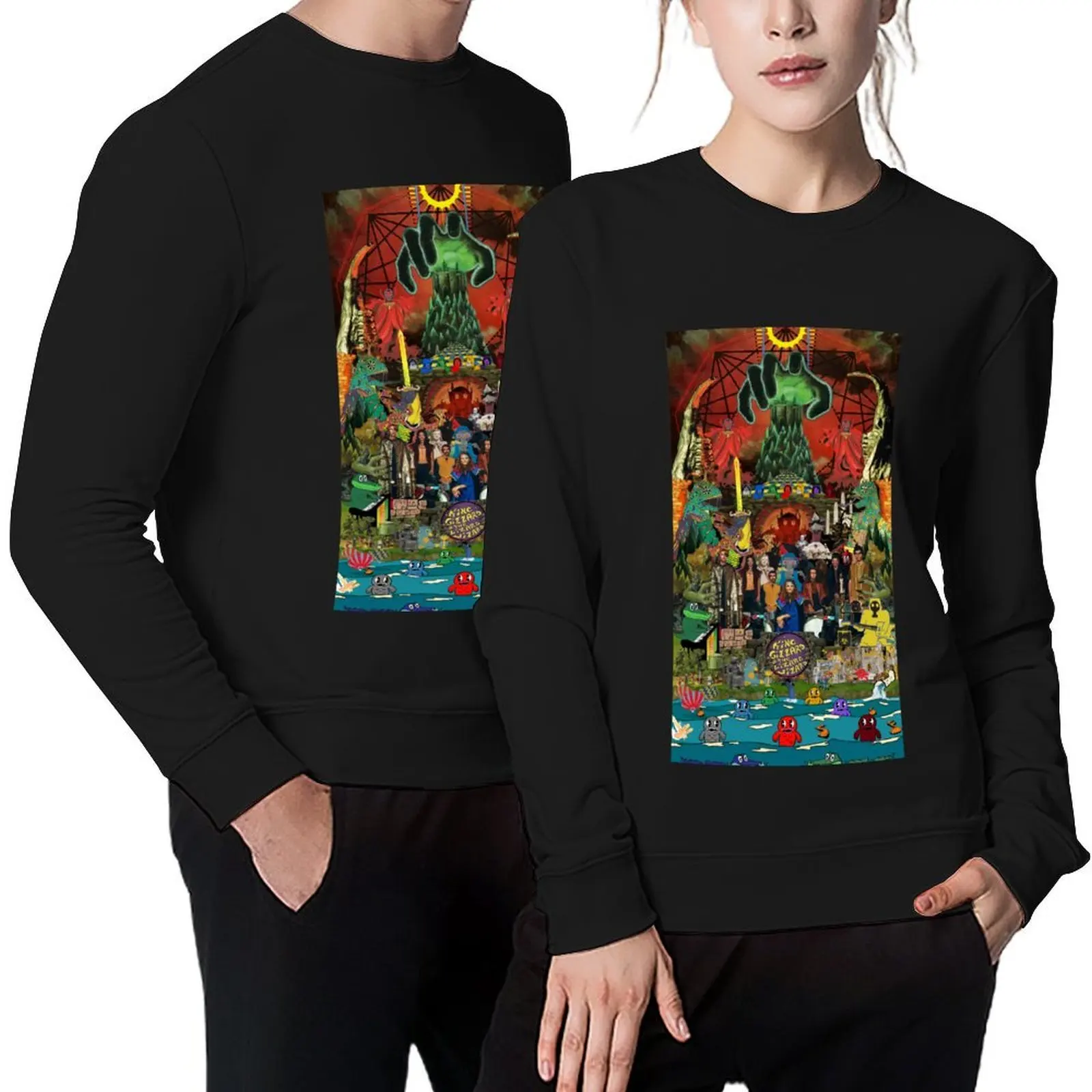 King Gizzard and the Lizard Wizard Collage - all proceeds to charity - King Gizzard's Altered Beasts Club Band Pullover
King Gizzard and the Lizard Wizard Collage - all proceeds to charity - King Gizzard's Altered Beasts Club Band Pullover