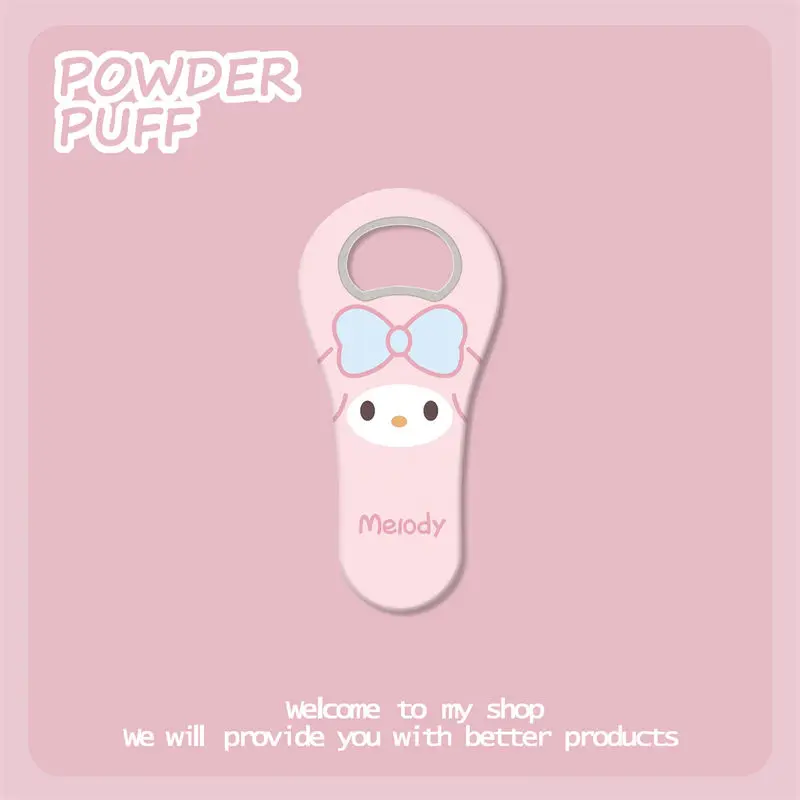 Sanrio Minimalist Melody Bottle Opener, High Beauty Refrigerator Sticker, Cute Soda Beer Starter, Creative Magnetic and Portable
Sanrio Minimalist Melody Bottle Opener, High Beauty Refrigerator Sticker, Cute Soda Beer Starter, Creative Magnetic and Portable