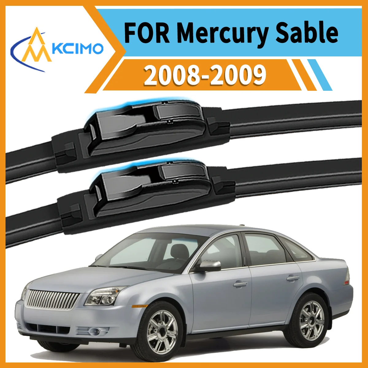 Crystal Clear Every Drive 2-Pack Wiper Blades For Mercury Sable 2008-2009 All-Weather Reliability Reduced Noise Enhanced Safety
Crystal Clear Every Drive 2-Pack Wiper Blades For Mercury Sable 2008-2009 All-Weather Reliability Reduced Noise Enhanced Safety