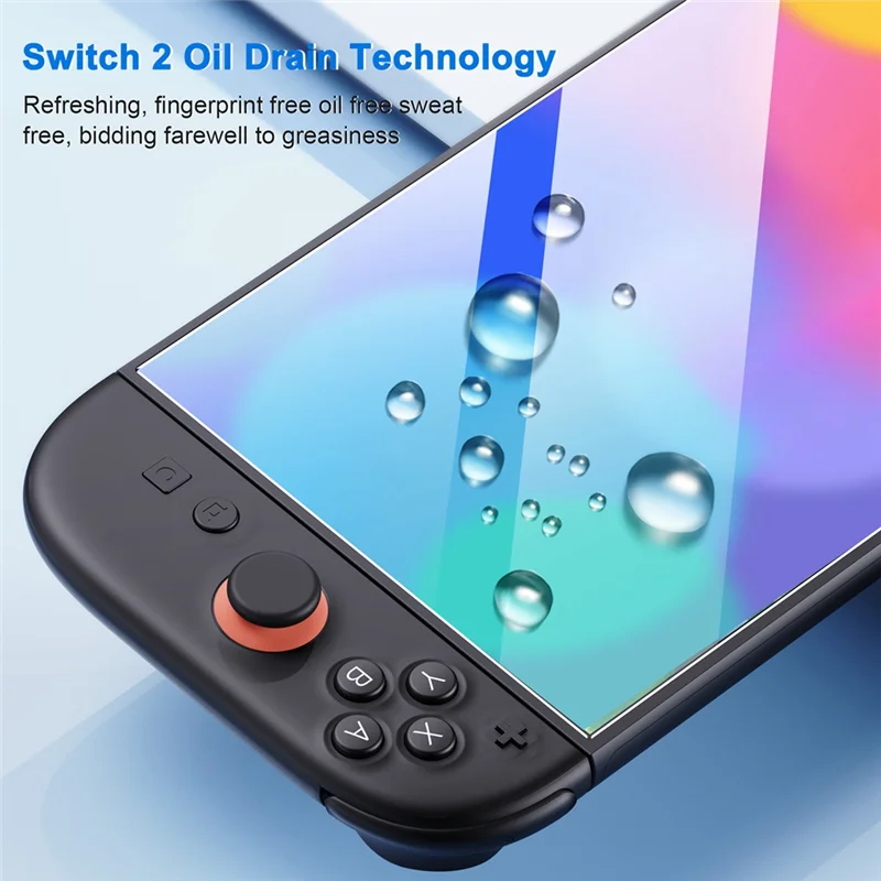 B04C-Защитная пленка из закаленного стекла, 2 шт., для Switch 2, защитная пленка с аппликатором, инструмент для установки
B04C-Защитная пленка из закаленного стекла, 2 шт., для Switch 2, защитная пленка с аппликатором, инструмент для установки