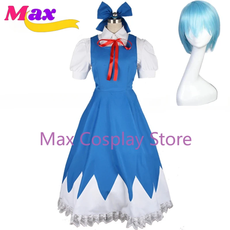 Max Cos Touhou Project Toho Project Shrine Maiden Advent Cirno Uniform COS Clothing Cosplay Costume
Max Cos Touhou Project Toho Project Shrine Maiden Advent Cirno Uniform COS Clothing Cosplay Costume