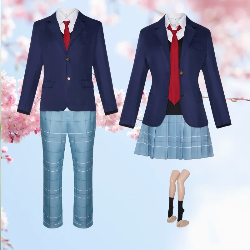 Anime Kitagawa Cosplay Marin Costume Undergarment Blue Coat Skirt JK School Uniform Gojo Role Play Outfit Full Set for Women Men
Anime Kitagawa Cosplay Marin Costume Undergarment Blue Coat Skirt JK School Uniform Gojo Role Play Outfit Full Set for Women Men