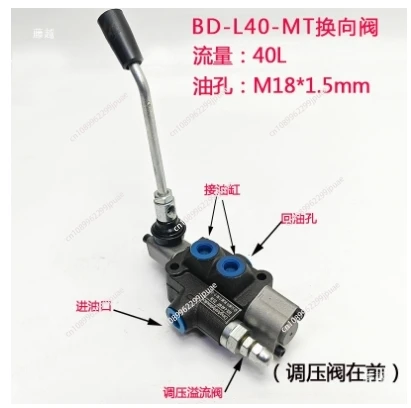 Hydraulic distributor Two- hydraulic multi-way valve Woodworking Reversing Wood splitter, machinery, harvester
Hydraulic distributor Two- hydraulic multi-way valve Woodworking Reversing Wood splitter, machinery, harvester