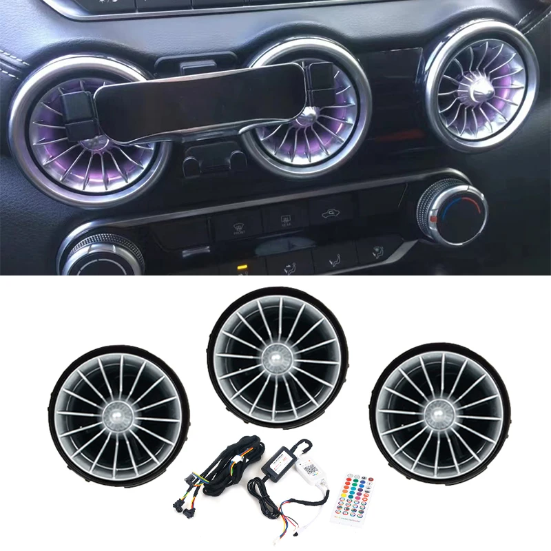 New EQS Style Car Conditioner LED Air Outlet A/C Vent Outlet For Nissan Sylphy 2019-2022
New EQS Style Car Conditioner LED Air Outlet A/C Vent Outlet For Nissan Sylphy 2019-2022