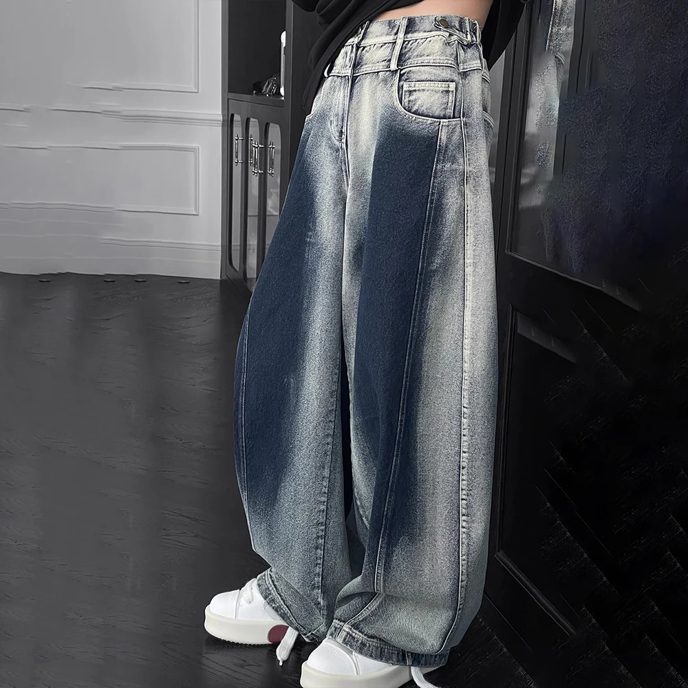 Summer Men's Color Matching Straight Jeans American Vintage Fashion Trend High Street Hip Hop Loose Breathable Niche Men Bottoms
Summer Men's Color Matching Straight Jeans American Vintage Fashion Trend High Street Hip Hop Loose Breathable Niche Men Bottoms